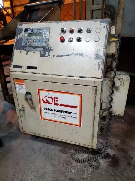 COE 15,000 LB X 30&quot; X .250&quot; SERVO FEED LINE, STOCK# 14189J