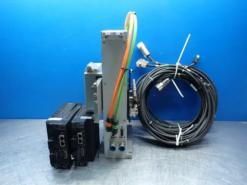OMRON LINEAR MOTOR ASSEMBLY PICK &amp; PLACE SYSTEM  -  R88L-ES-PM-C110-B100-0001