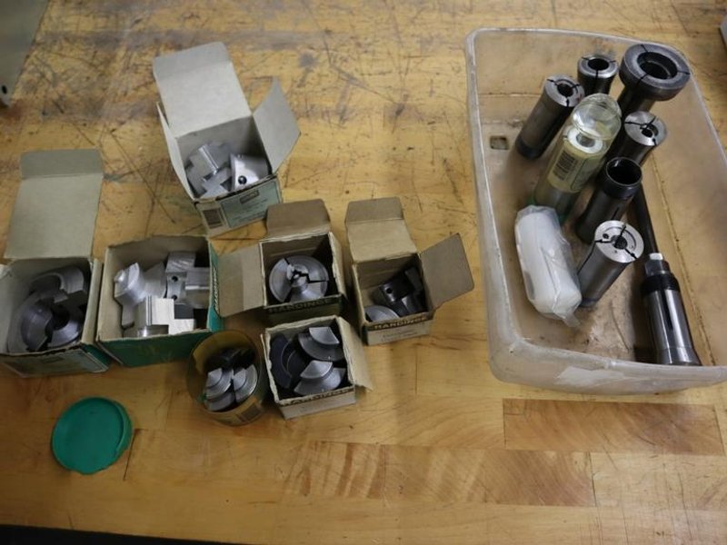 Hardinge 5C Collets, Emergency, and Expanding Collet Pads- Auction Item