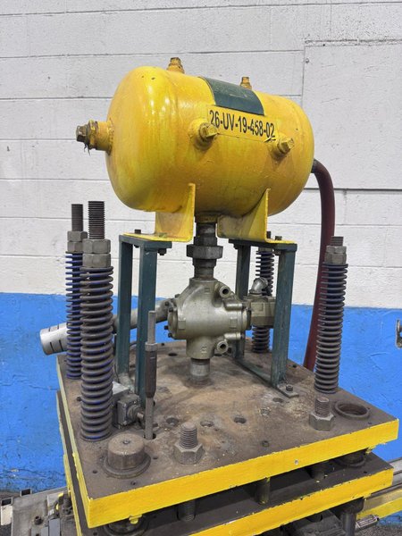 15 TON AIRAM PNEUMATIC 4 POST CUTOFF PRESS: STOCK #79286