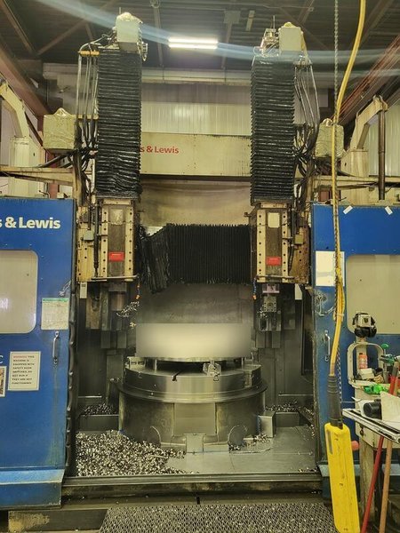 2001 Giddings &amp; Lewis 60VTC Vertical Turning Center