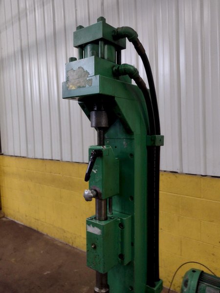 4-1/8&quot; X 48&quot; CARSON MODEL CHP-1H TUBE END PUNCH FORMING MACHINE: STOCK 17891