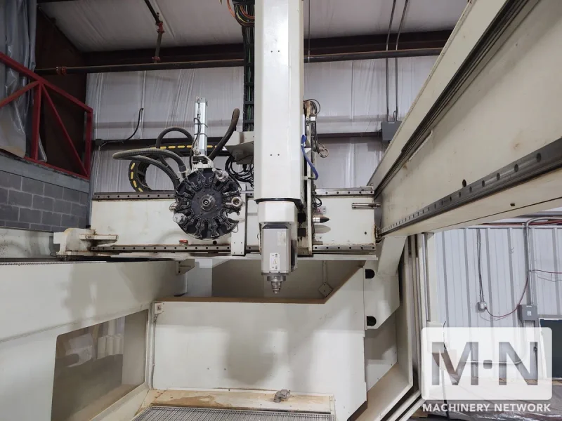 SCM Routech Chronos CNC Bridge Type Vertical Machining Center, 2005