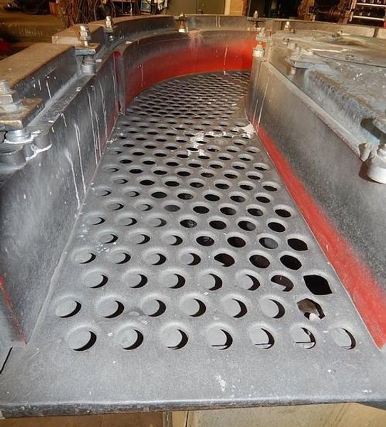 USED WALTHER TROWAL MODEL CD 400 8.83 CU. FT. VIBRATORY BOWL, Stock # 10808, Year 2001