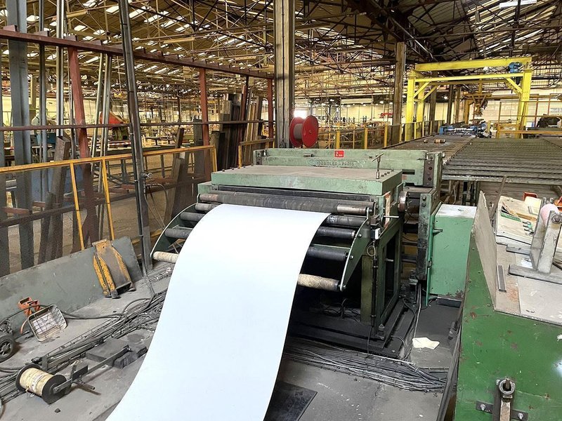 Dimeco - rollforming line 1250 x 1 mm