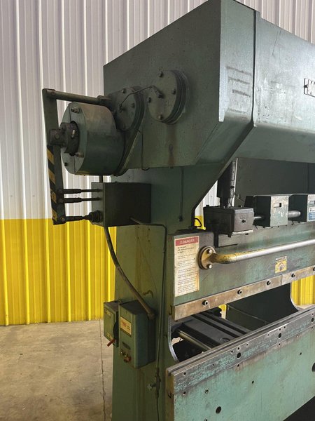 20 TON x 52" WYSONG MODEL #2052 MECHANICAL PRESS BRAKE WITH HURCO BACK GAUGE: STOCK 17100