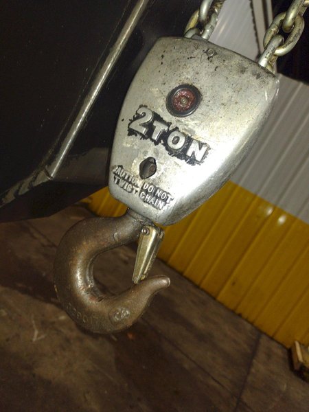 2 TON BUDGIT ELECTRIC CRANE HOIST: YOBRO #24609