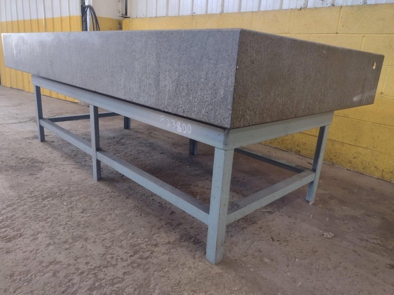 8&#039; X 4&#039; X 10&quot; CHALLENGE PRECISION LAYOUT INSPECTION GRANITE TABLE: STOCK #23800