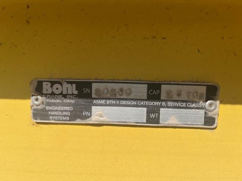 7.5 BOHL SPREADER BAR 8870# CAPACITY STOCK# 4067