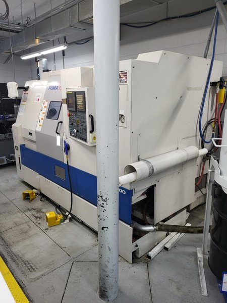 Daewoo PUMA 2500SY Multi-Axis CNC Lathe, 2004 – Tool Setter, Sub Spindle