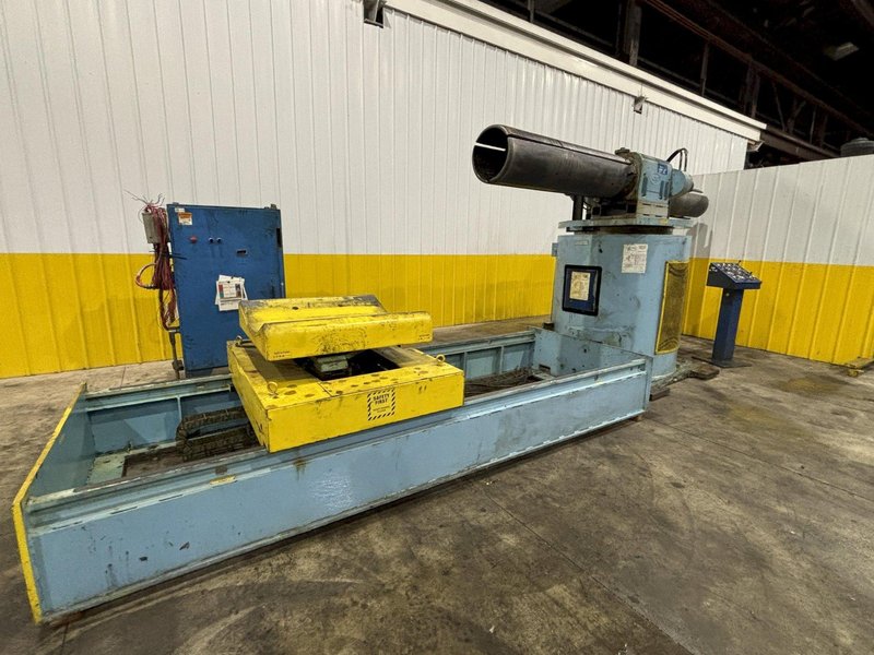 20,000 LBS X 60&quot; ASC MODEL 20/25W DOUBLE END POWERED UNCOILER WITH ASC 30M COIL CAR: STOCK #22513