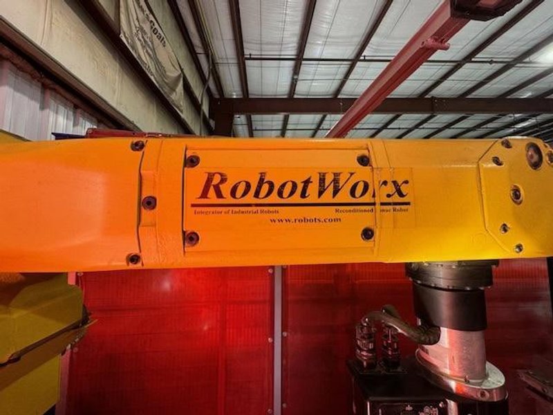 RobotWorxRWZero Workcell Robotic Aluminum Weld Cell, 2018 – Fanuc ArcMate 100iC with R-30iB Control, Lincoln PowerWave R450