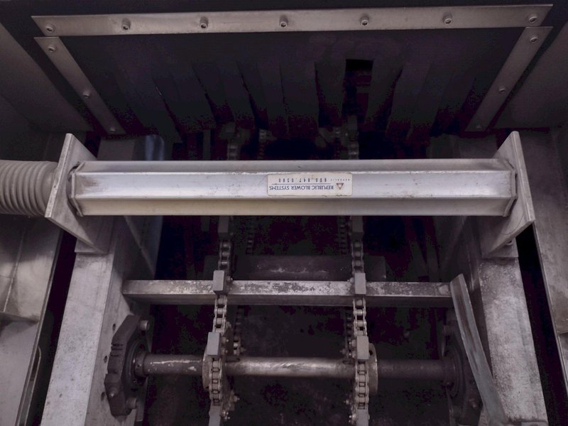 16&quot; REPUBLIC TUBE DRYER / BLOW OFF STATION MACHINE: STOCK #10821