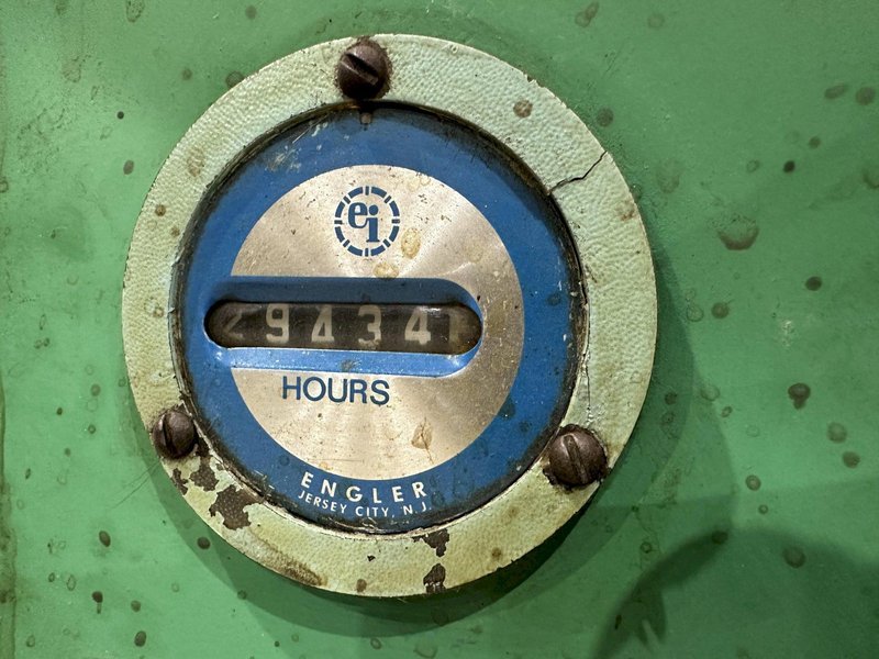 12 FT HAMMOND ROTO-FINISH MODEL #ST-12 ROTARY BOWL VIBRATORY PARTS DEBURRING FINISHER: STOCK #20064