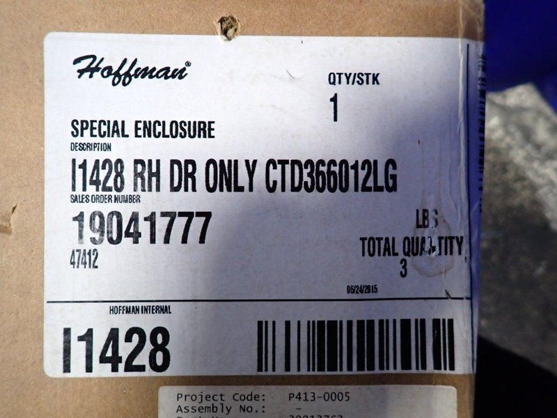 HOFFMAN SPECIAL ENCLOSURES