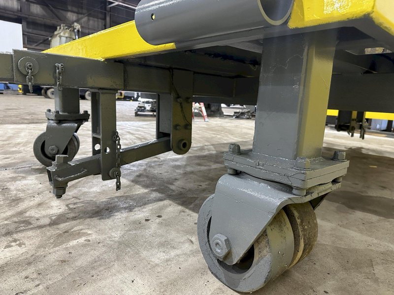 10,000 LBS X 120” X 78” HEAVY DUTY ROLLING TRANSFER CARTS: STOCK #19972