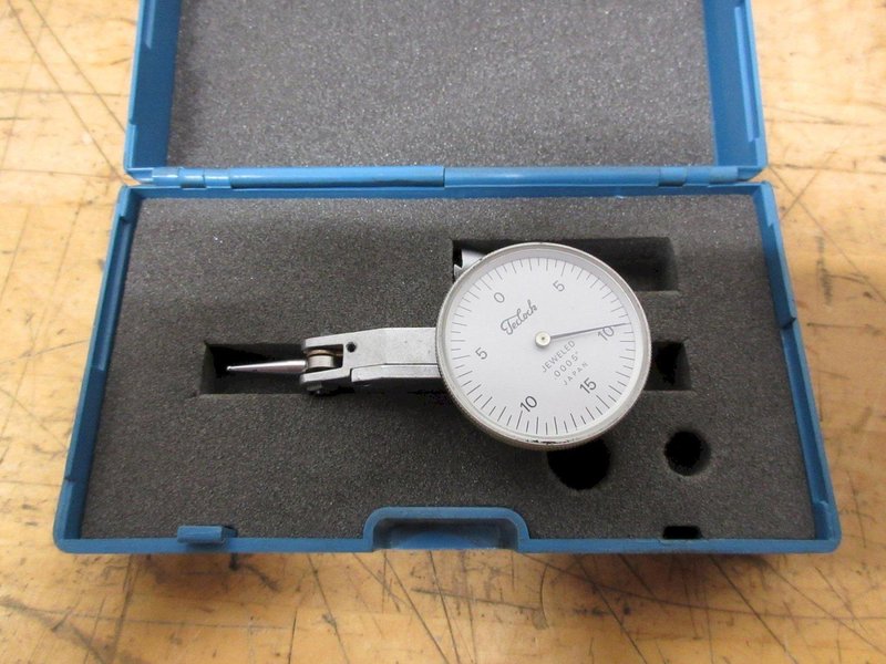 Federal Maxum Plus Digital Indicator, Teclock .030" Travel .0005" Dial Indicator, DoAll 2" &amp; 4" Optical Flats- Auction Item