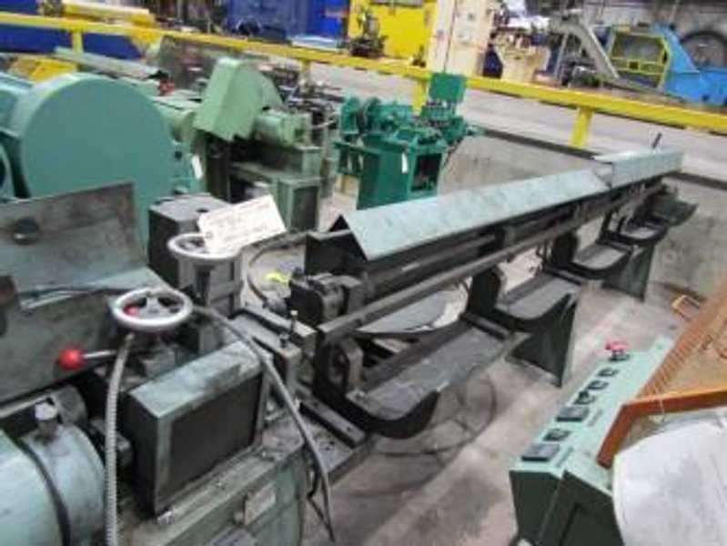 SCHUSTER #2A4V WIRE STRAIGHT &amp; CUT MACHINE