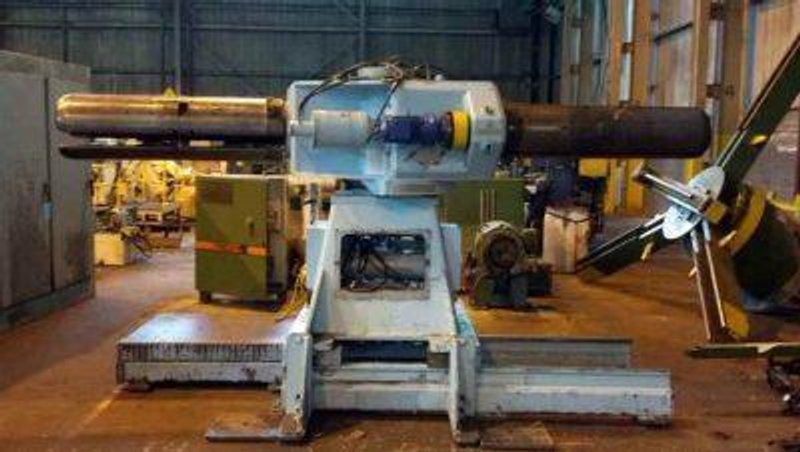 20,000 Lb. x 48&quot; LITTELL #S250 Double Uncoiler &amp; Coil Car