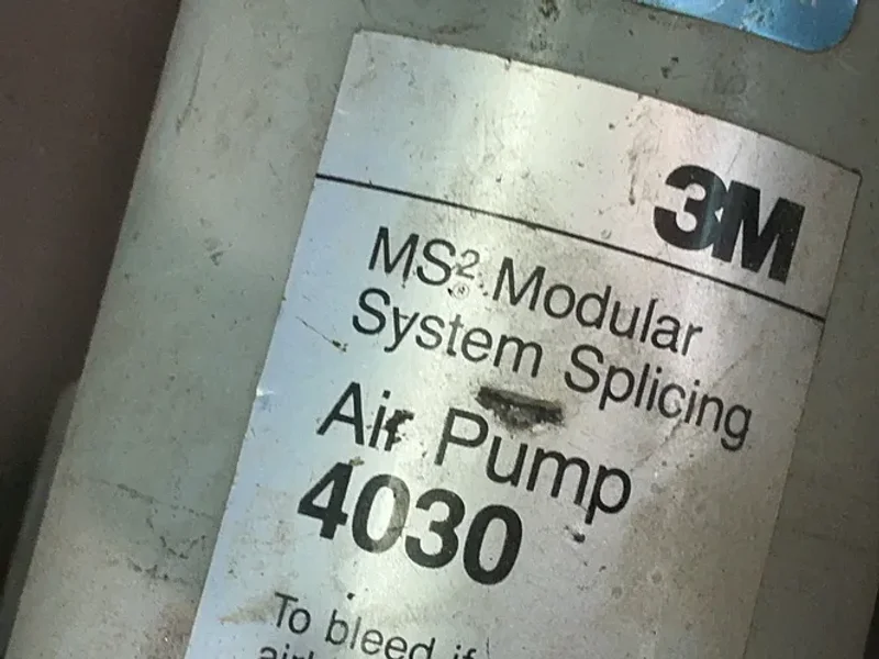 3M 10,000PSI MS2 MODULAR SPLICING SYSTEM W/ AIR PUMP 4030