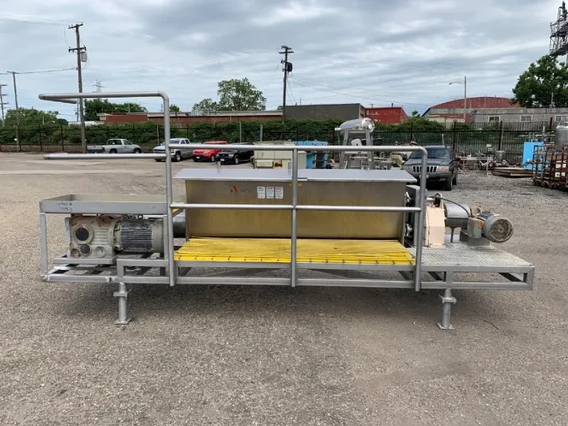 APV 10" 10" APV Discharge Screw Conveyor, S/S, 20 HP