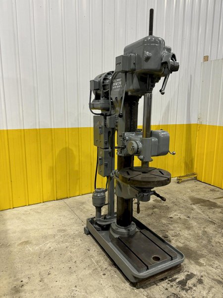 21" CINCINNATI BICKFORD #21 SUPER SERVICE SINGLE SPINDLE DRILL PRESS: STOCK #19038