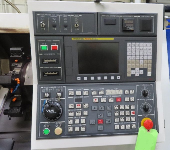 Hyundai WIA L210A CNC Turning Center – Bar Feeder Lathe