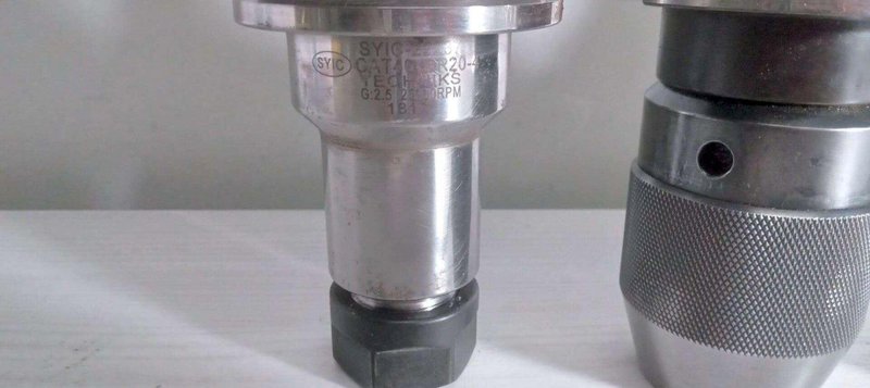 4x Cat40 Cat 40 Taper Tool Holders Jacobs ER Collet 1.25″  Weldon Flat ER20
