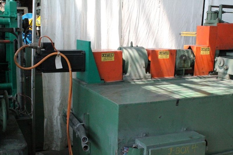 52" BRADBURY SERVO FEED WITH PINCH ROLLS: #64606