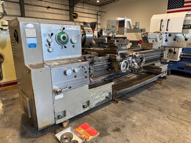 MAZAK REX YAMAZAKI 30”/40” x 80”cc Heavy Duty Gap Lathe #7938