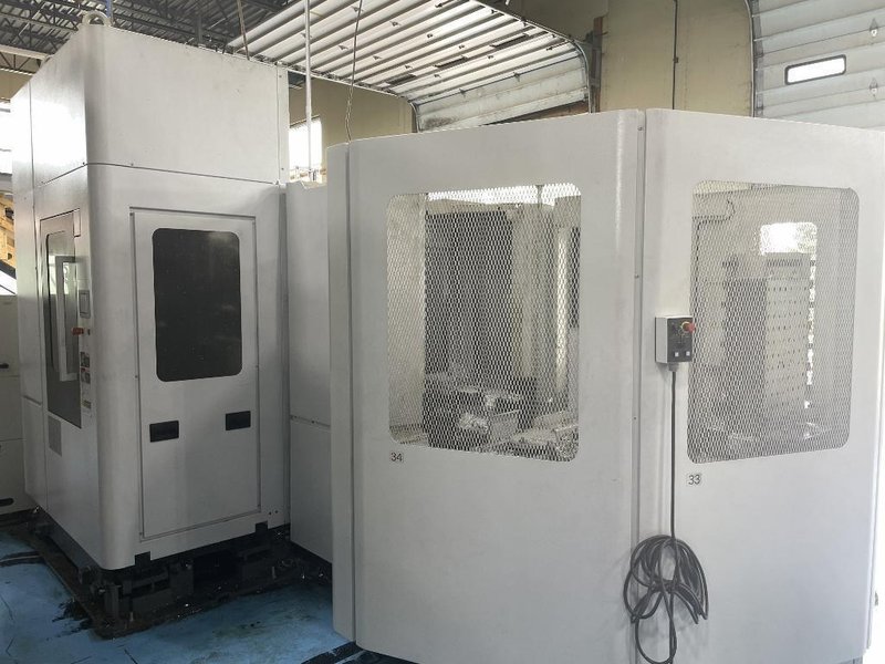 DMG Mori Seiki NHX 4000 Horizontal Machining Center With RPP- 5 Pallet Pool System, 120 Station Twin- Arm Tool Changer,  M730BM Control, Through-Spindle Coolant, 12,000 RPM Spindle