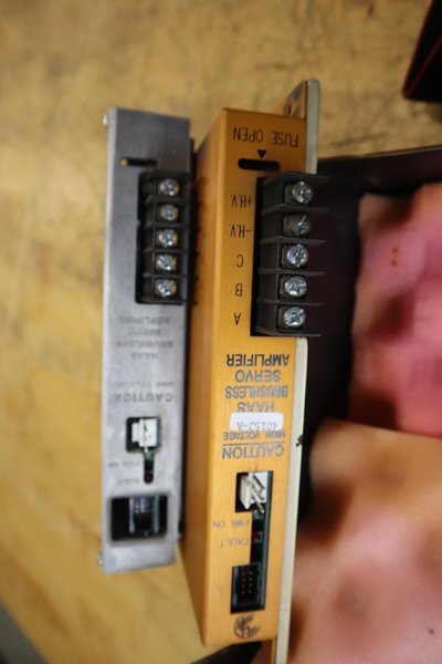 (2) Used Haas Servo Amplifiers - Condition Unkown- Auction Item