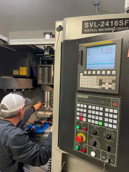 2016 SHARP SVL-2416SF CNC VERTICAL MACHINING CENTER | Machining Centers, Vertical