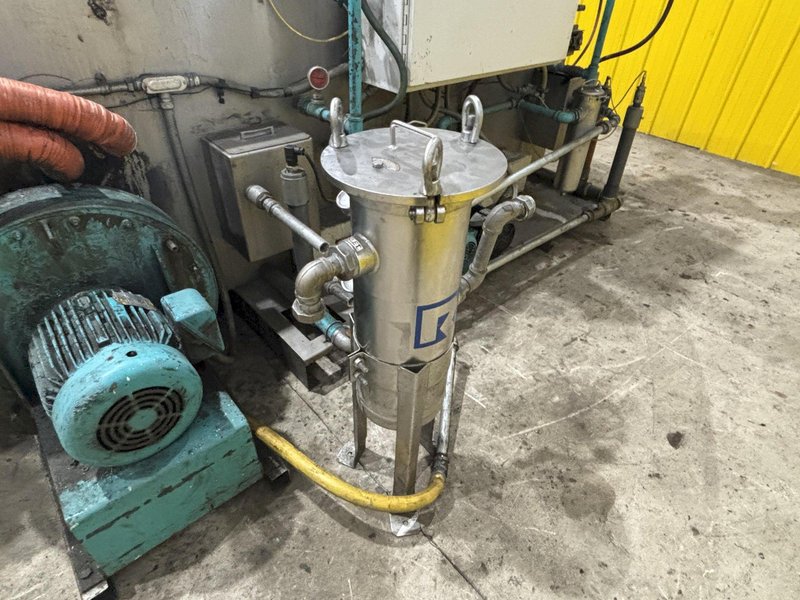 14&quot; W X 8&quot; H ALLIANCE AQUAMASTER CB-1400E STAINLESS STEEL CONVEYOR BELT 3 STAGE PARTS WASHER: STOCK #23103