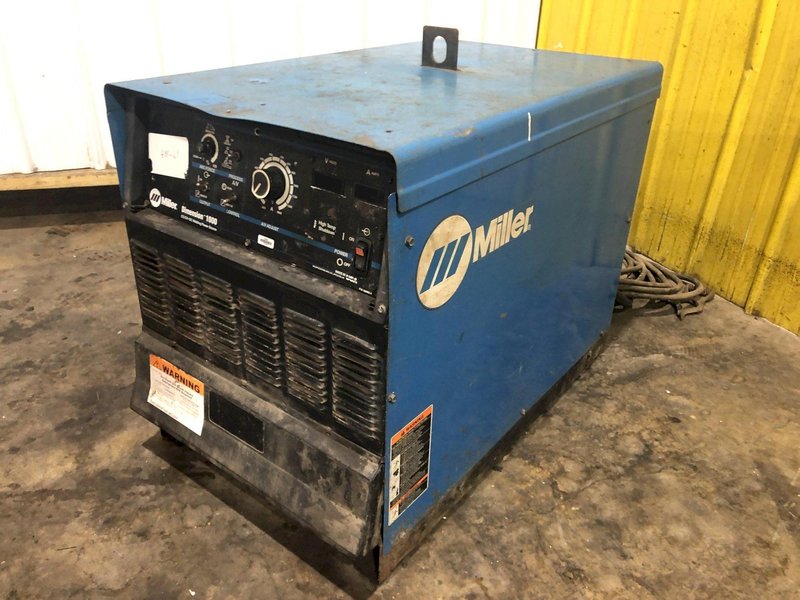 1000 AMP MILLER DIMENSION DC1000 SUBARC WELDER WITH TIG-ER COOLER: STOCK #17958
