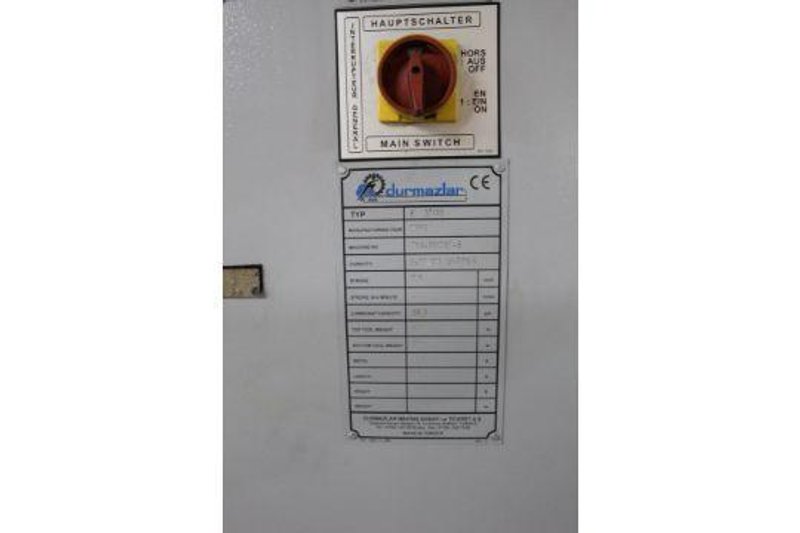 12' x 176 TON DURMA CNC HYDRAULIC PRESS BRAKE MODEL E37160