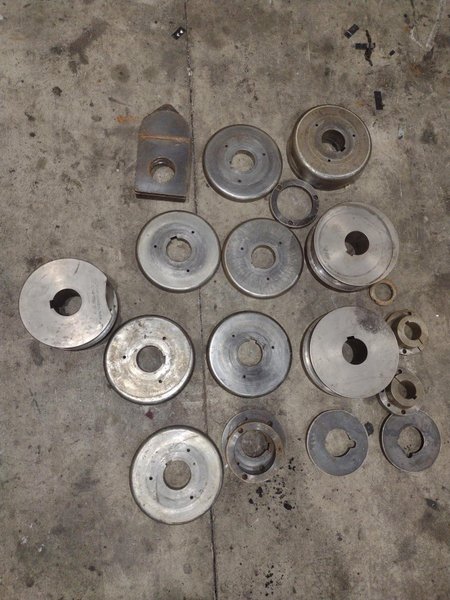 2&quot; x 2&quot; x 3/8&quot; TAURING MODEL #SAF DS60 HYDRAULIC ANGLE ROLL, 20003: STOCK #22814