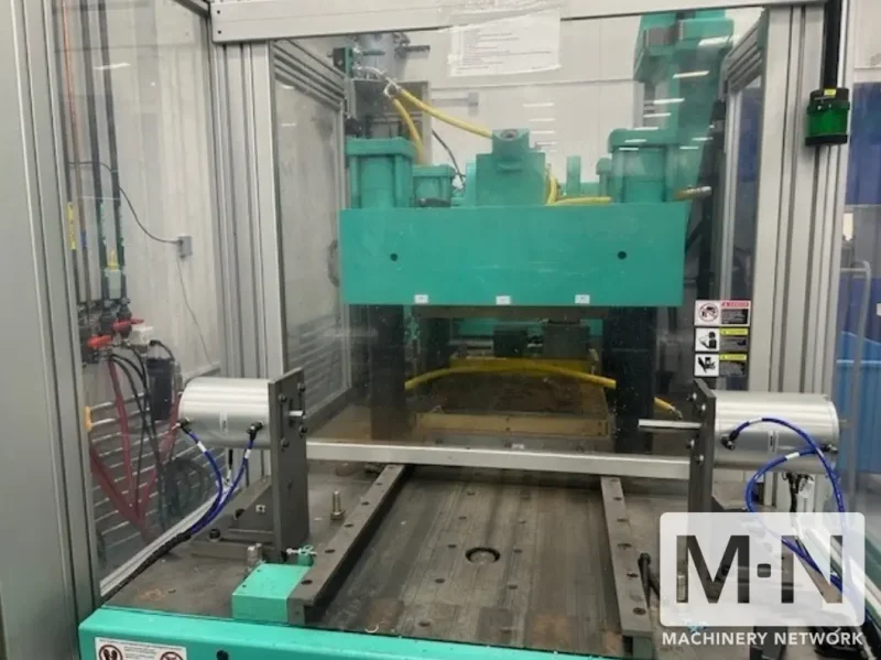 176 TON 10.3 OZ ARBURG MODEL 520V-1600-800 VERTICAL CLAMP SILICONE LIM MACHINE MFG 2014 * LOW HOURS *