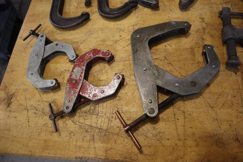 Clamps, Kant Twist, C-Clamp, T-Slot Mounted- Auction Item