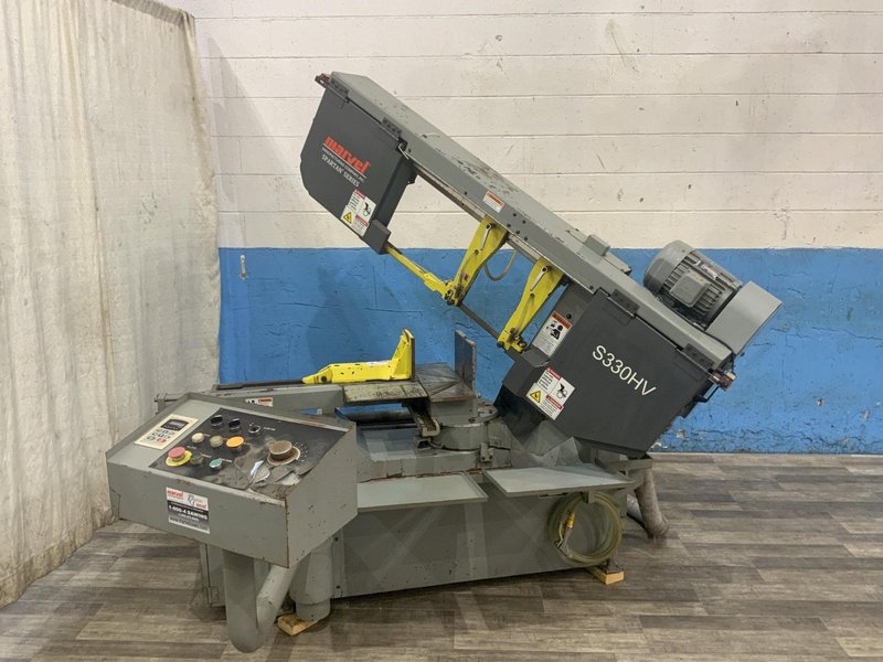 12" X 18" MARVEL SPARTAN SERIES S330HV HORIZONTAL BANDSAW: STOCK #80705