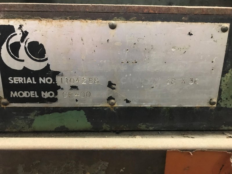 Coe Press Air Feed Straightener Combination Press Feed 18" Wide