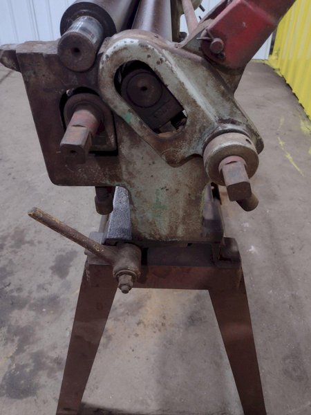 36" X 18 GAUGE PEXTO MODEL #390-F PLATE BENDING ROLL STOCK #18949