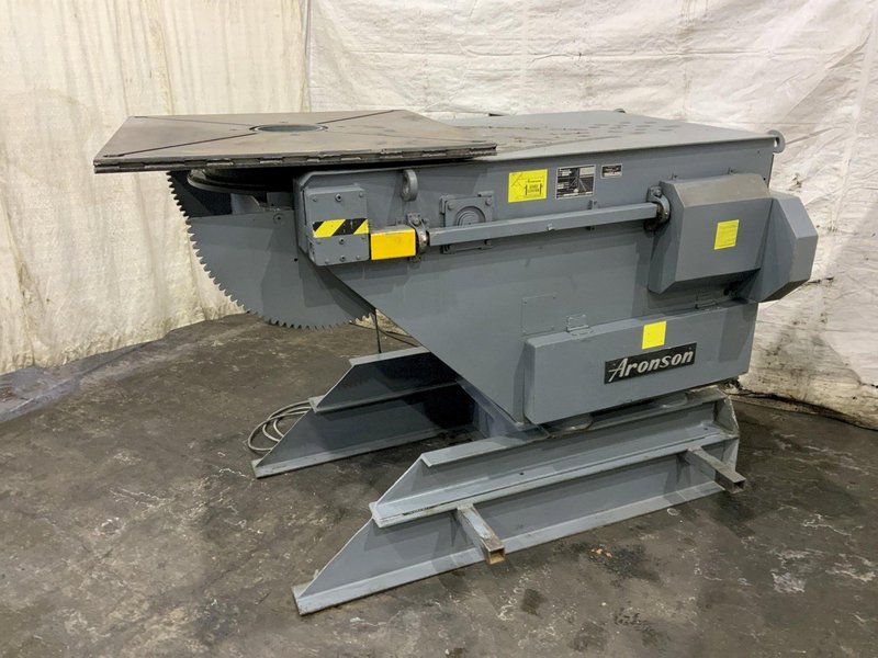 9000 LBS ARONSON GE90CGS GEARED ELEVATION WELDING POSITIONER: STOCK #80015