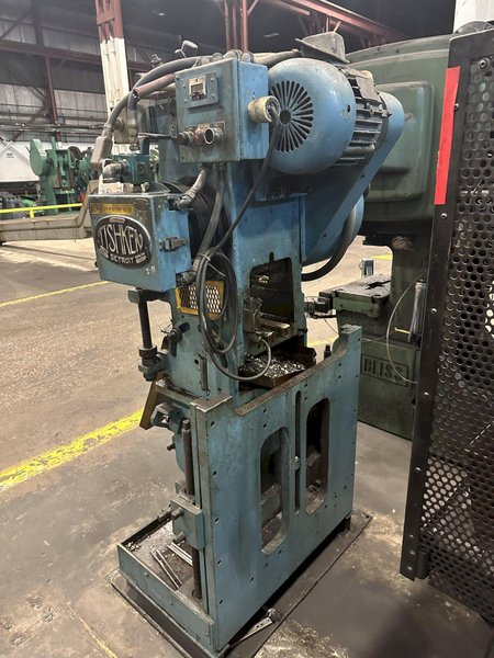 18 TON TISHKEN MODEL #COT6A4 6-WAY ADJUSTABLE CUTOFF PRESS: STOCK #15341