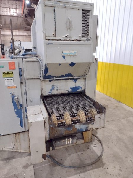 24&quot; X 12&quot; X 3 STAGE RANSOHOFF MODEL SURECLEAN MESH BELT CONVEYOR PARTS WASHER. STOCK # 0237725