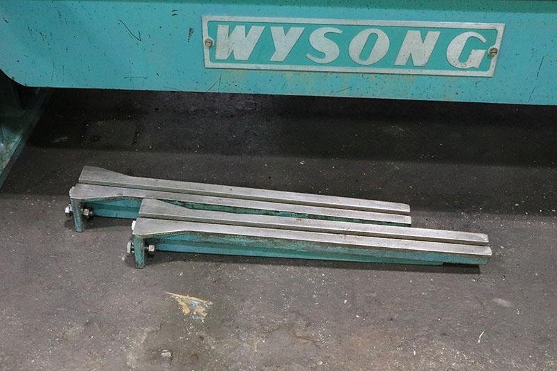 3/16&quot; x 6&#039; WYSONG MECHANICAL SHEAR MODEL 772