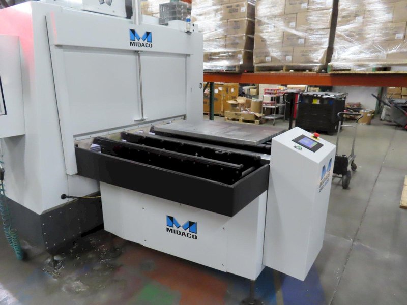 Haas VF-3SSYT CNC Vertical Machining Center with Midaco Pallet Changer, Thru Spindle Coolant, Probing