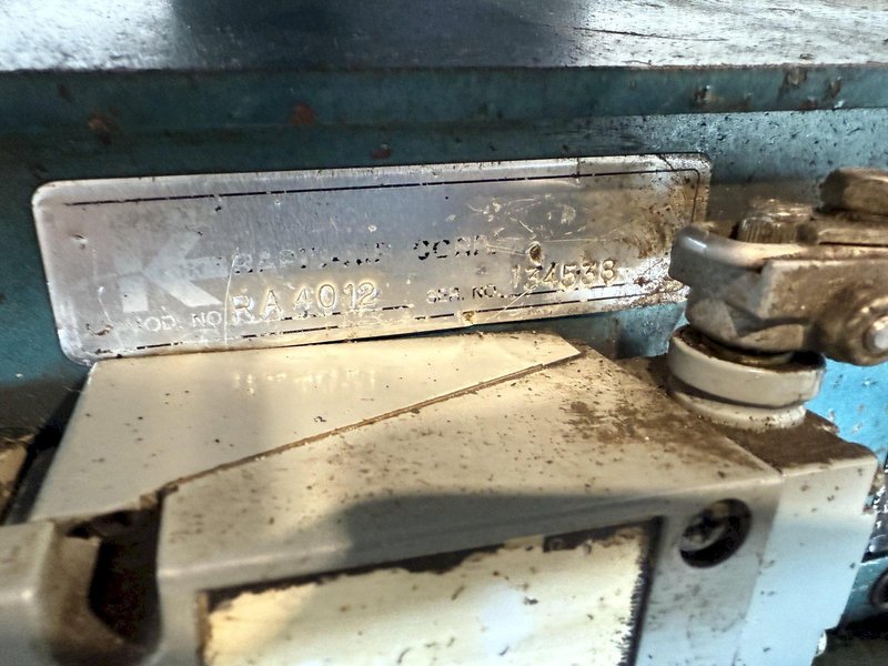 4,000 LB X 12&quot; RAPID-AIR RA4012 MOTORIZED UNCOILER. STOCK # 0884725