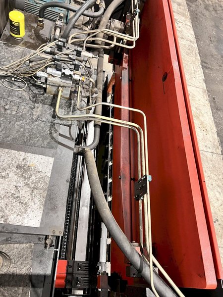 110 TON x 10' AMADA MODEL #HFE100-3S CNC HYDRAULIC PRESS BRAKE, 2001: STOCK #21984