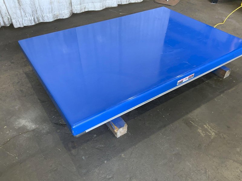 3000 LB VESTIL HYDRAULIC SCISSOR LIFT TABLE: STOCK #81184